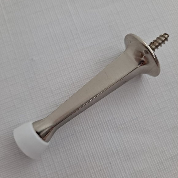 Door Stoppers Perfect Home Brushed Nickel 2 Piece - Picture 2 of 10